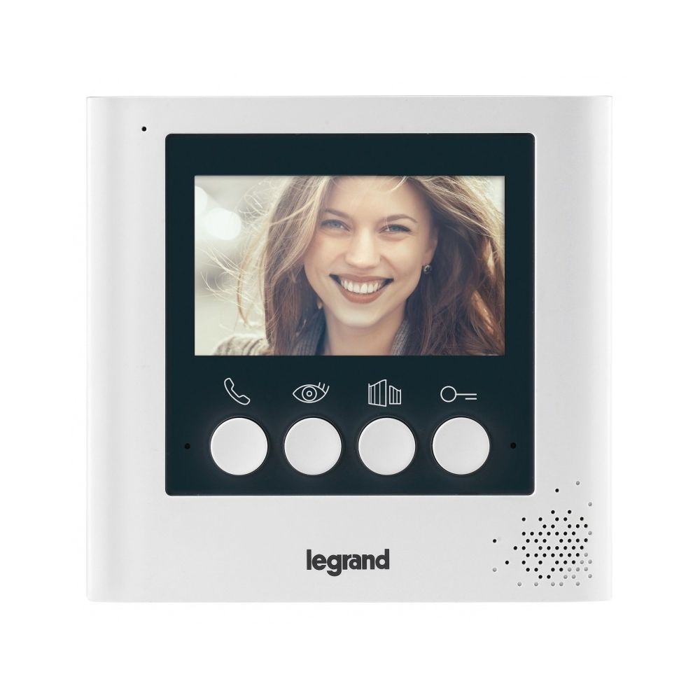 Legrand - Ecran supplémentaire pour kit portier Legrand 4,3"" - Sonnette et visiophone connecté