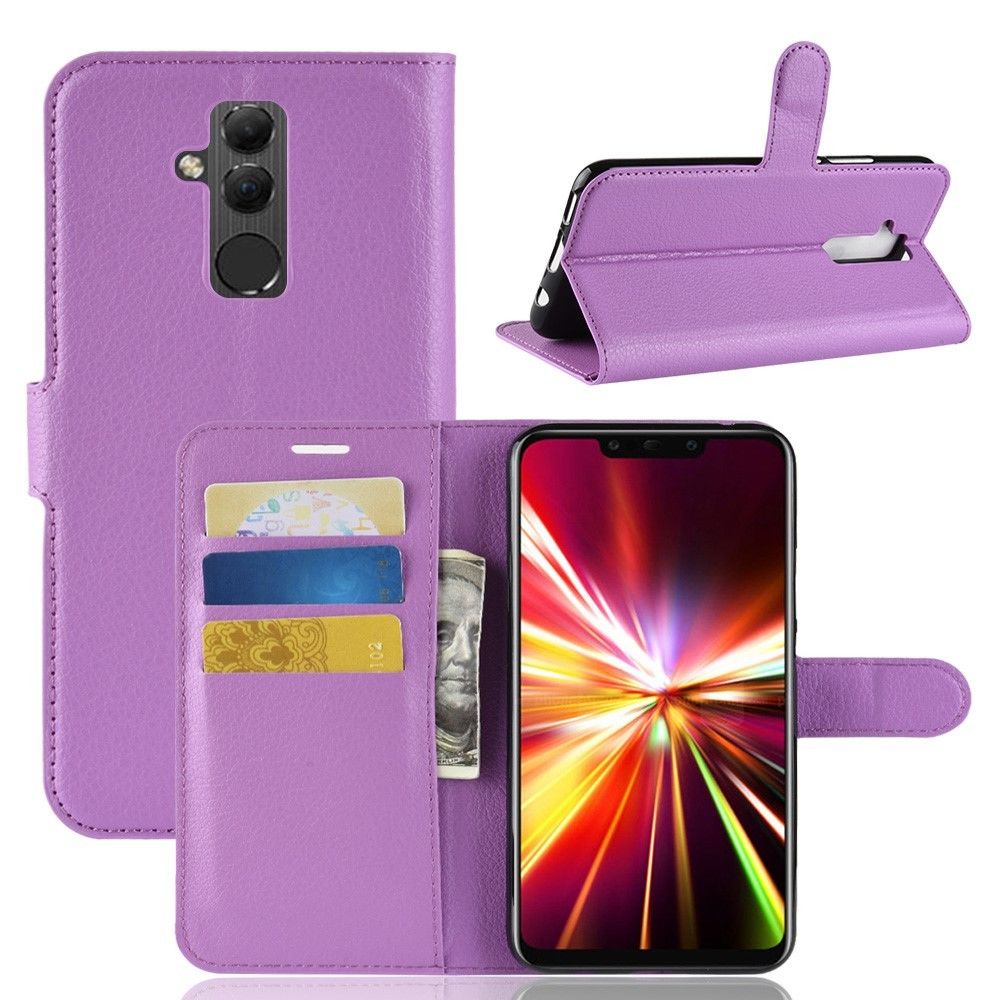 marque generique - Etui en PU violet pour votre Huawei Mate 20 Lite - Autres accessoires smartphone