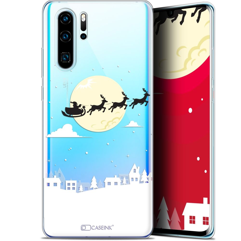 Caseink - Coque Pour Huawei P30 Pro (6.47 ) [Gel HD Collection Noël 2017 Design Flying Stanta - Souple - Ultra Fin - Imprimé en France] - Coque, étui smartphone
