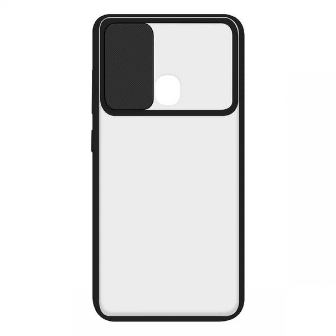 Ksix - Housse pour Mobile avec Bord en TPU Samsung Galaxy A31 KSIX Duo Soft Cam Protect Noir - Coque, étui smartphone
