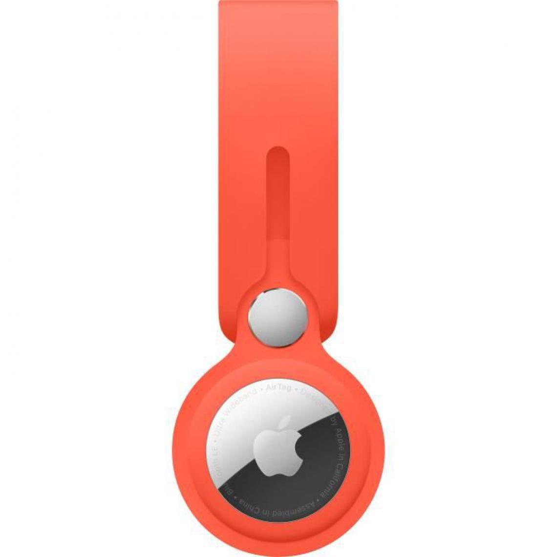 Apple - APPLE Laniere AirTag Orange Electrique - Accessoires montres connectées