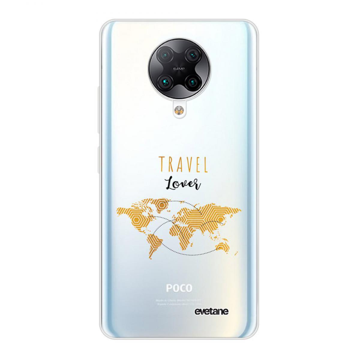 Evetane - Coque Xiaomi Poco F2 Pro 360 intégrale transparente Travel Lover Tendance Evetane. - Coque, étui smartphone