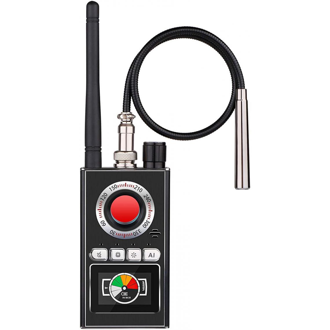 Chrono - Détecteur Multifonctionnel de caméra cachée, Affichage LED, Signal GPS, Mini détecteur de signauxï¼noirï¼ - Autres accessoires smartphone