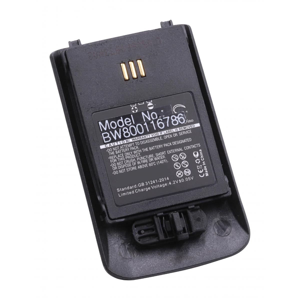 Vhbw - vhbw Li-Ion batterie 930mAh (3.7V) pour combiné téléphonique téléphone fixe Ascom 660190/R2B, 600190/2C, Avaya 0486515, 660190/R1A, 660190/R2B - Batterie téléphone