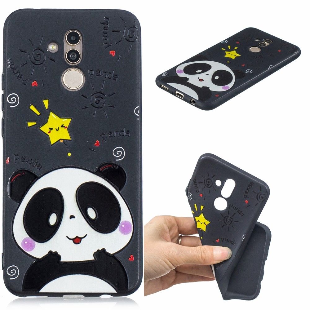 marque generique - Coque en TPU impression de motifs panda pour votre Huawei Mate 20 Lite - Autres accessoires smartphone