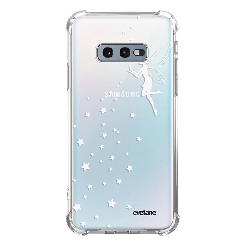 Evetane - Coque Samsung Galaxy S10e anti-choc souple avec angles renforcés transparente Fée Blanche Evetane - Coque, étui smartphone