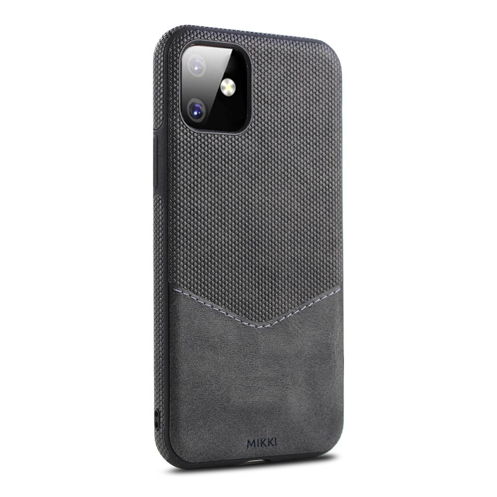 marque generique - Coque de protection matériau mixte antidérapant pour Apple iPhone 11 (6.1) Noir - Autres accessoires smartphone