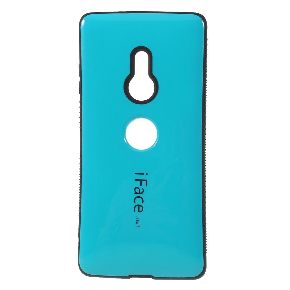 marque generique - Coque en TPU hybride mosaïque bleu pour votre Sony Xperia XZ3 - Autres accessoires smartphone