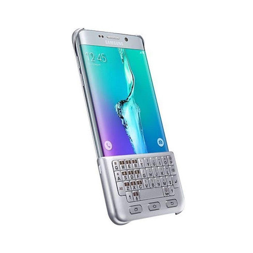 Samsung - Samsung Keyboard Cover QWERTZ pour Galaxy S6 edge+ G928F -Argent - Autres accessoires smartphone