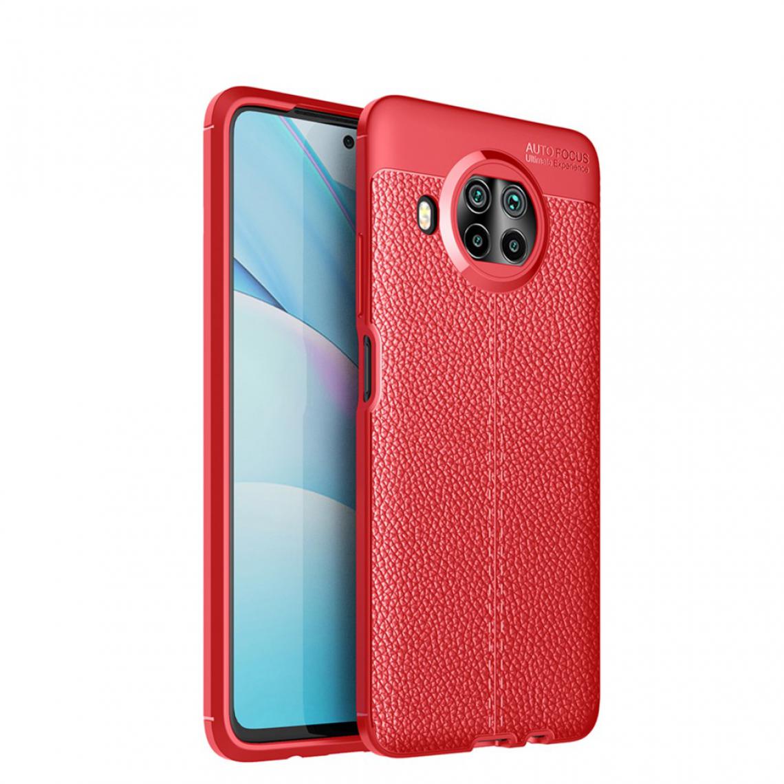 Other - Coque en TPU texture de litchi souple rouge pour votre Xiaomi Mi 10T Lite 5G - Coque, étui smartphone