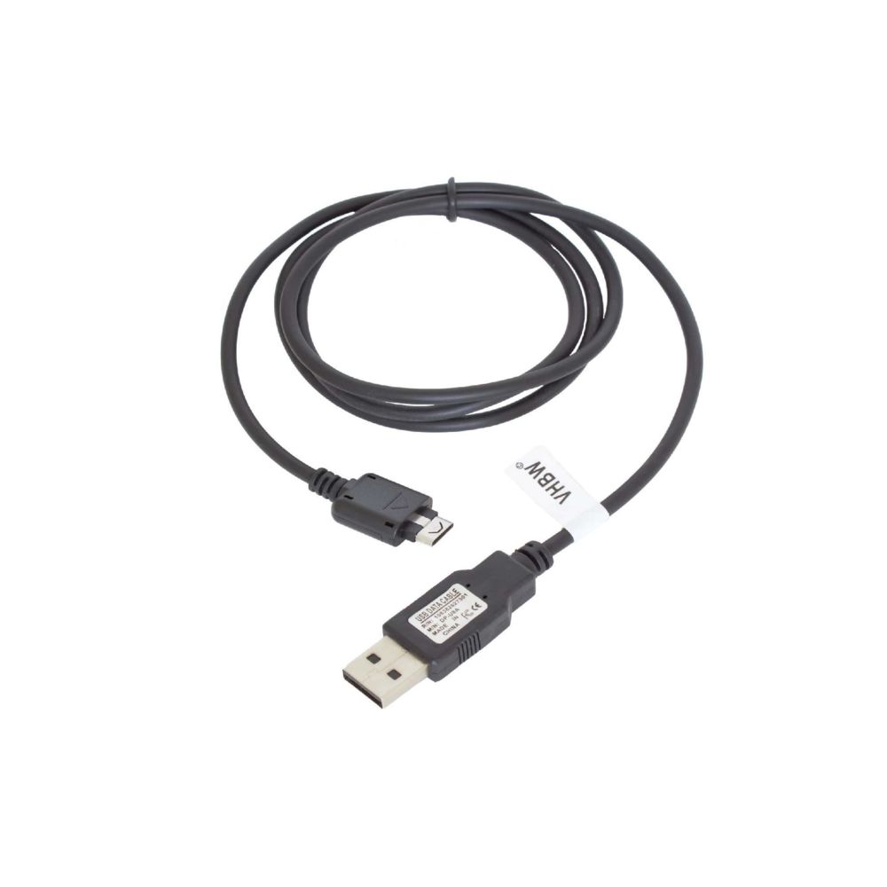 Vhbw - USB Data Cable, compatible avec LG KU990i, KU 990i, KU990 i, KU 990 i - Autres accessoires smartphone