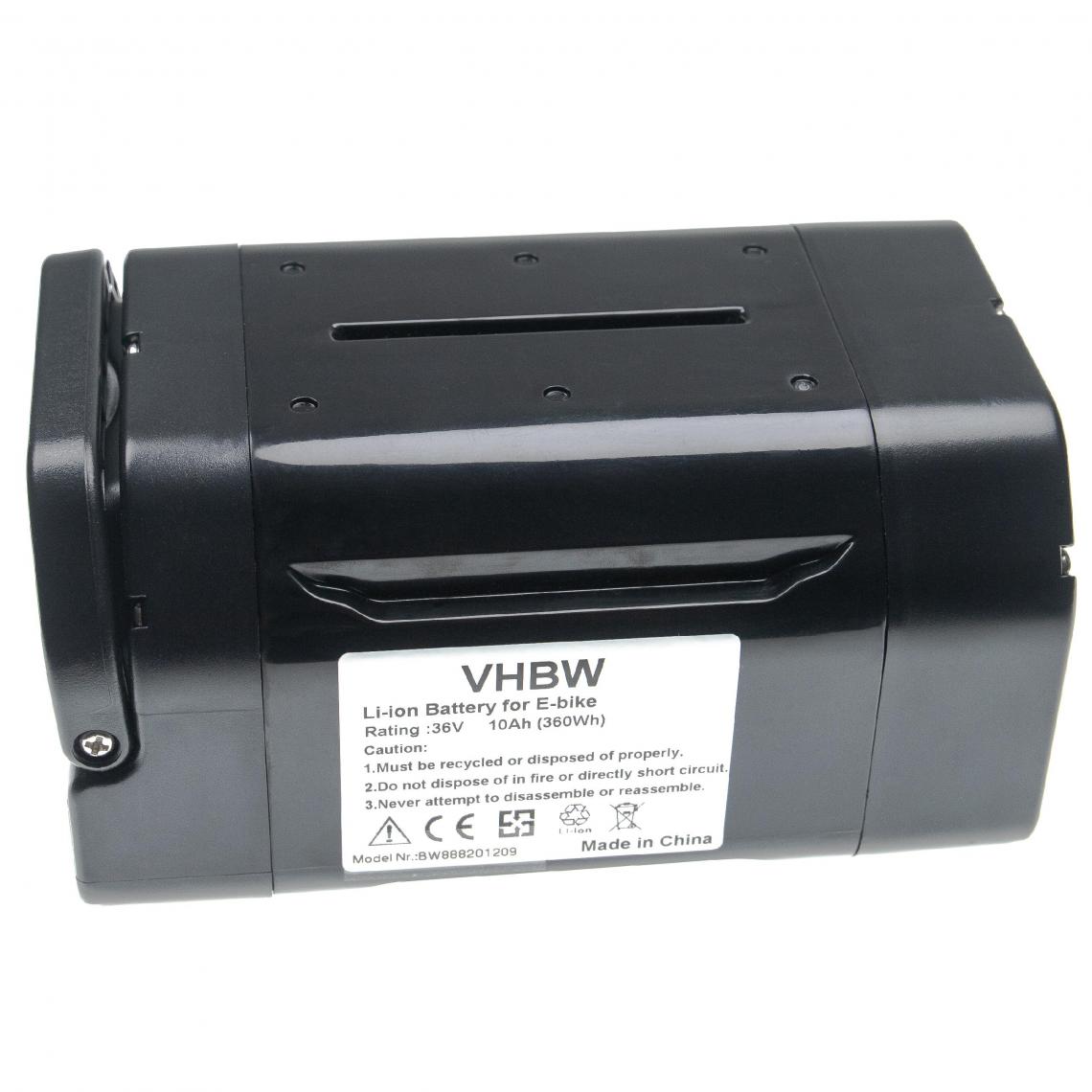 Vhbw - vhbw batterie compatible avec Bergamonte Summerville ebike (10000mAh, 36V, Li-Ion) - Vélo électrique