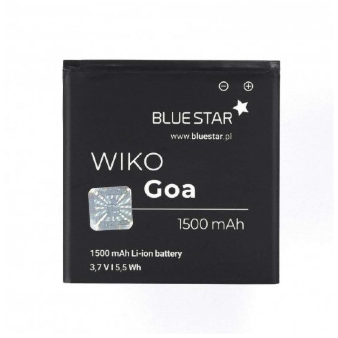 Blue Star - BATTERIE BLUESTAR PRENIUM 1500mAh - Charge Rapide - WIKO GOA - Batterie téléphone