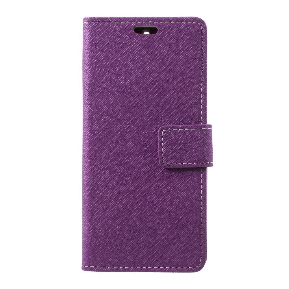 marque generique - Etui en PU flip violet pour votre Nokia 5.1 - Autres accessoires smartphone