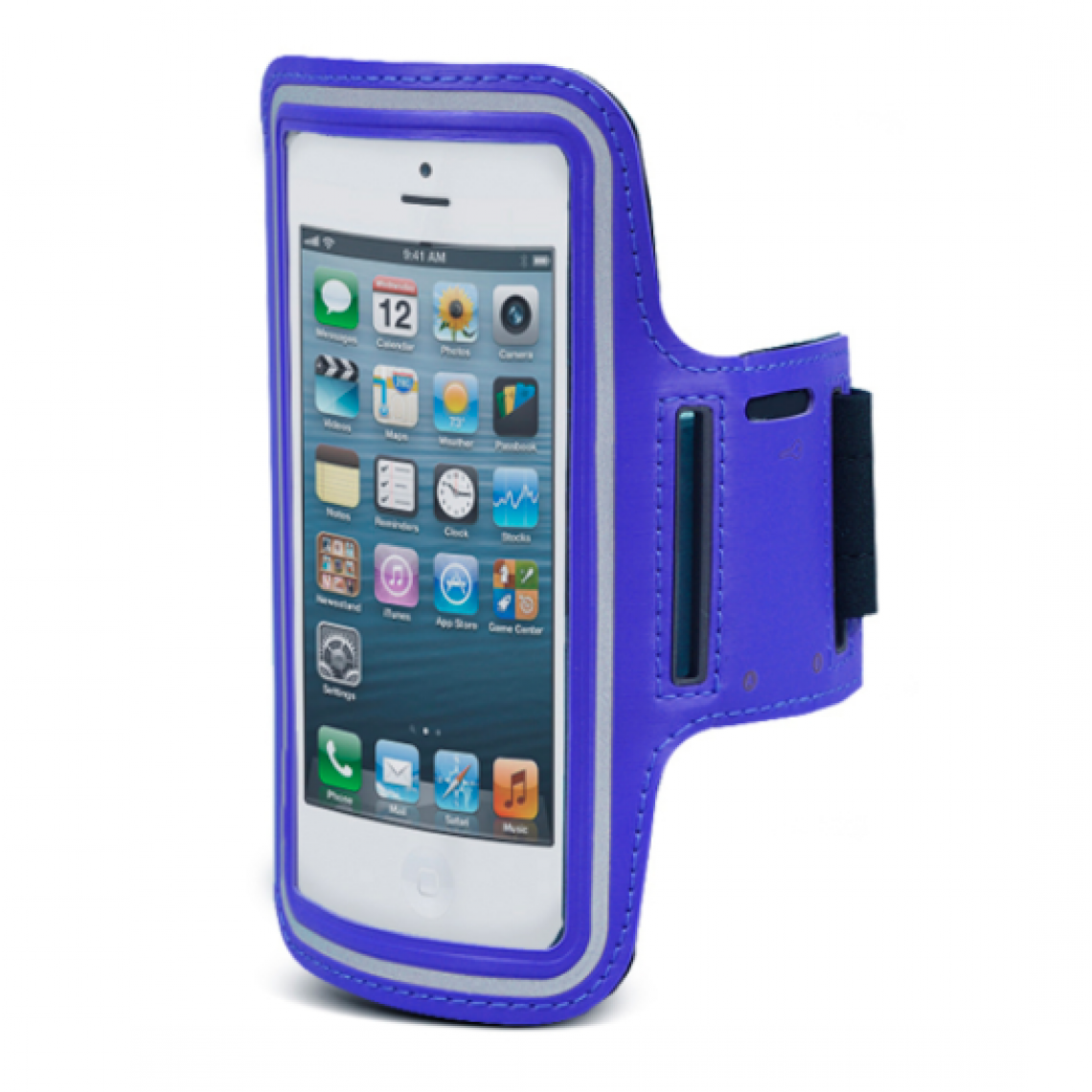 Maclean - Étui de téléphone brassarde de sport bleu 4,8″ Maclean MC-405 C - Autres accessoires smartphone
