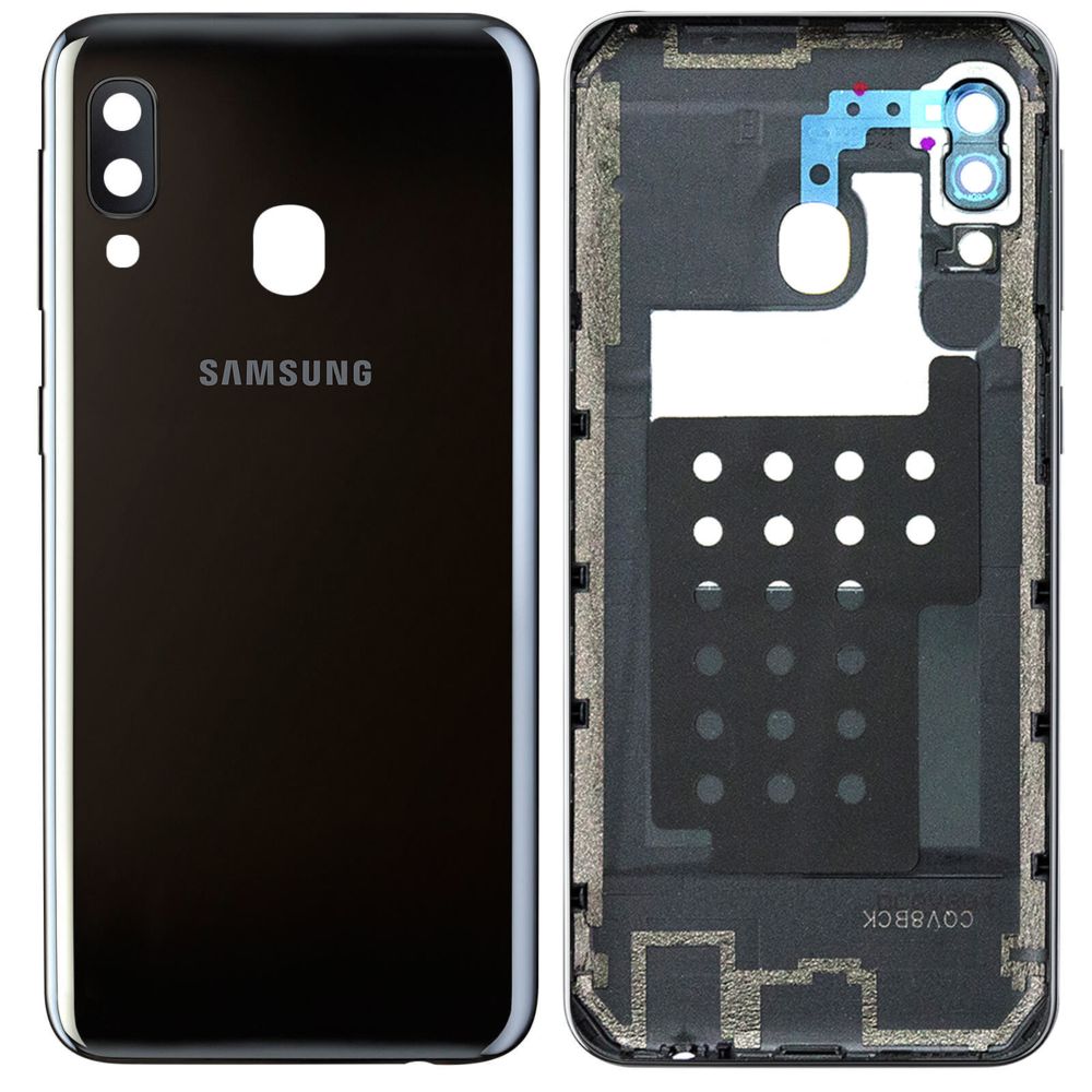 Samsung - Cache batterie Samsung Galaxy A20e Façade arrière Original Samsung noir - Autres accessoires smartphone