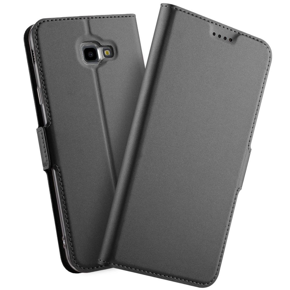 marque generique - Etui en PU auto-absorbé noir pour votre Samsung Galaxy J4 Plus - Autres accessoires smartphone