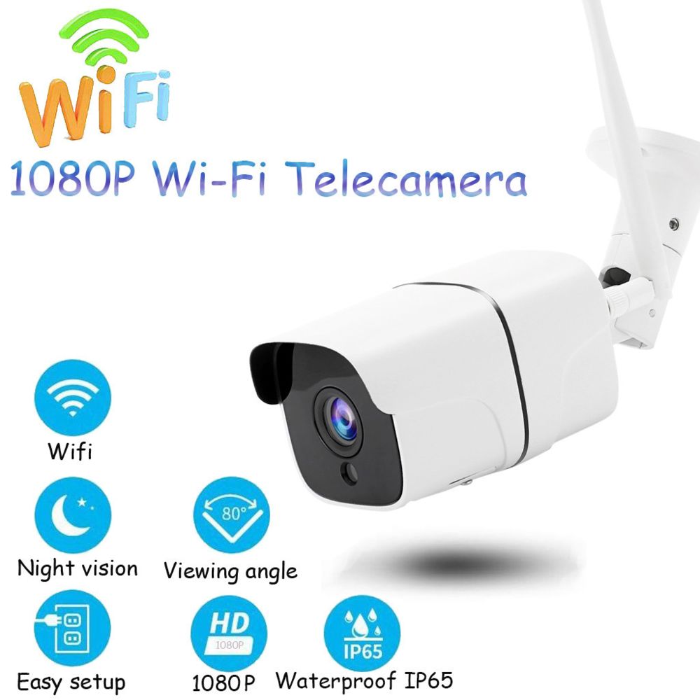 marque generique - Sans fil HD 1080P extérieur WIFI IP étanche caméra de sécurité IR Night Vision EU @sunshine - Caméra de surveillance connectée