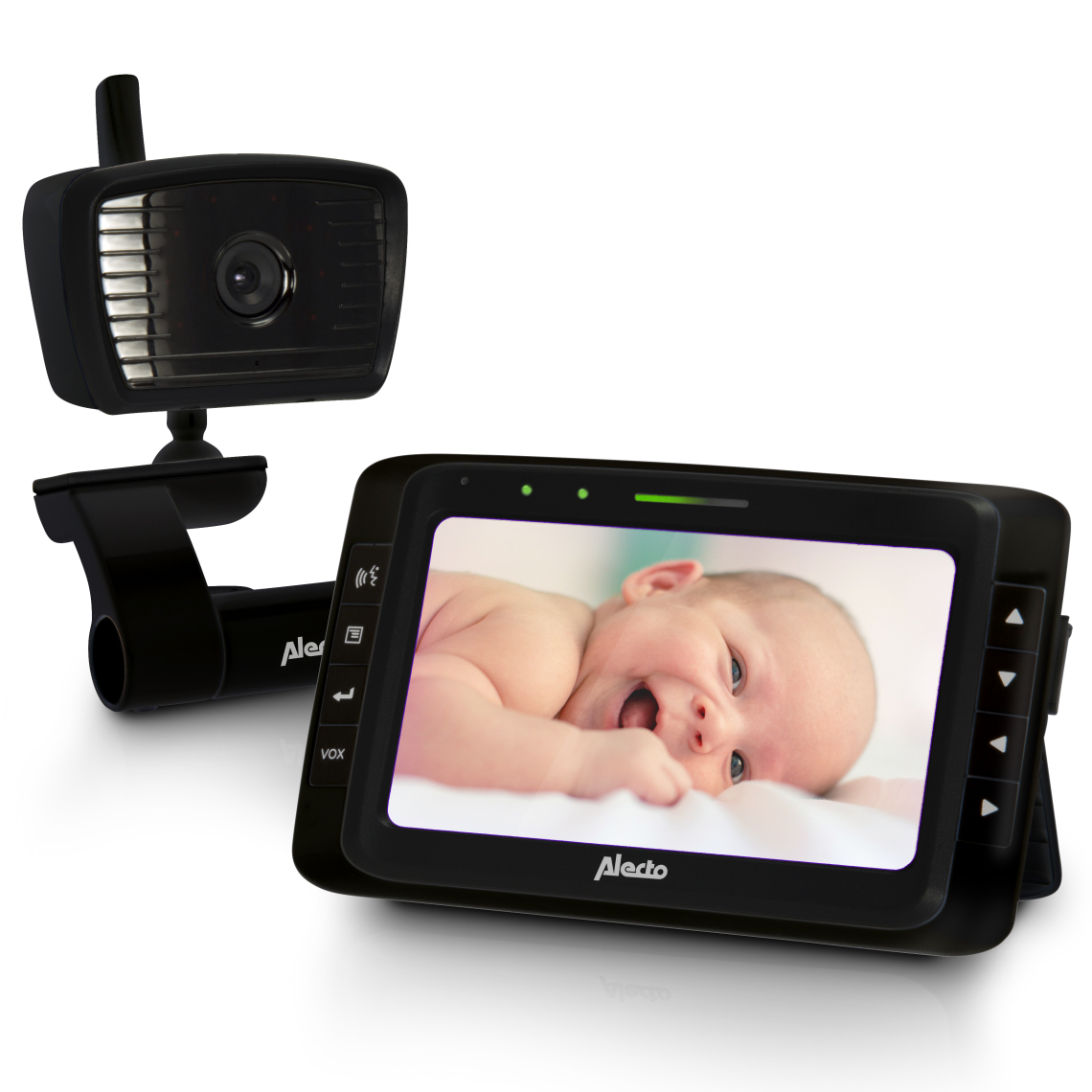 Alecto - Babyphone avec camera 5" DVM-250ZT Noir - Babyphone connecté