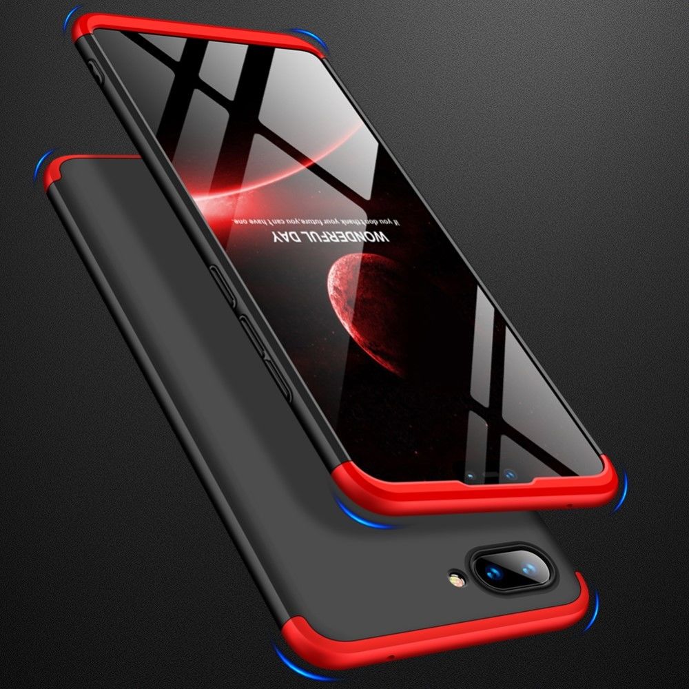 marque generique - Coque en TPU détachable en 3 parties matte rigide noir/rouge pour votre Xiaomi Mi 8 Lite/Mi 8 Youth (Mi 8X) - Autres accessoires smartphone