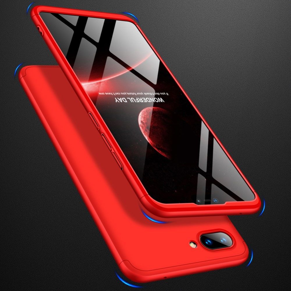marque generique - Coque en TPU détachable 3-pièces matte rigide rouge pour votre Xiaomi Mi 8 Lite/Mi 8 Youth (Mi 8X) - Autres accessoires smartphone