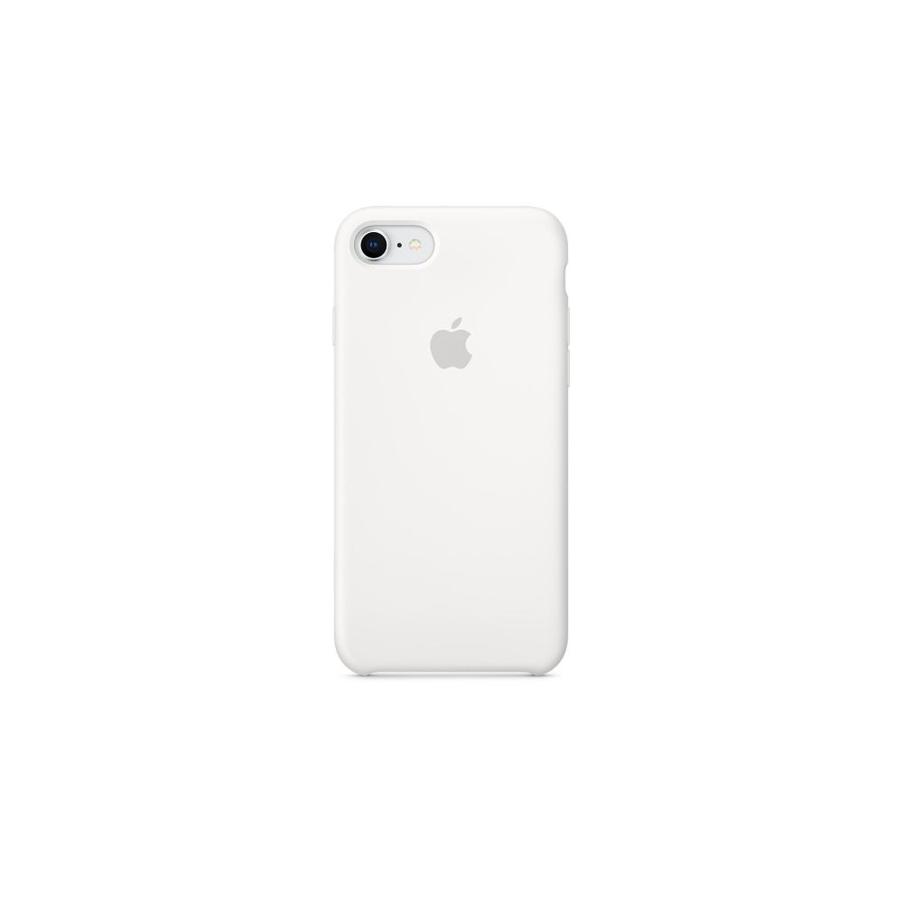 Apple - iPhone 8/7 Silicone Case - Blanc - Coque, étui smartphone