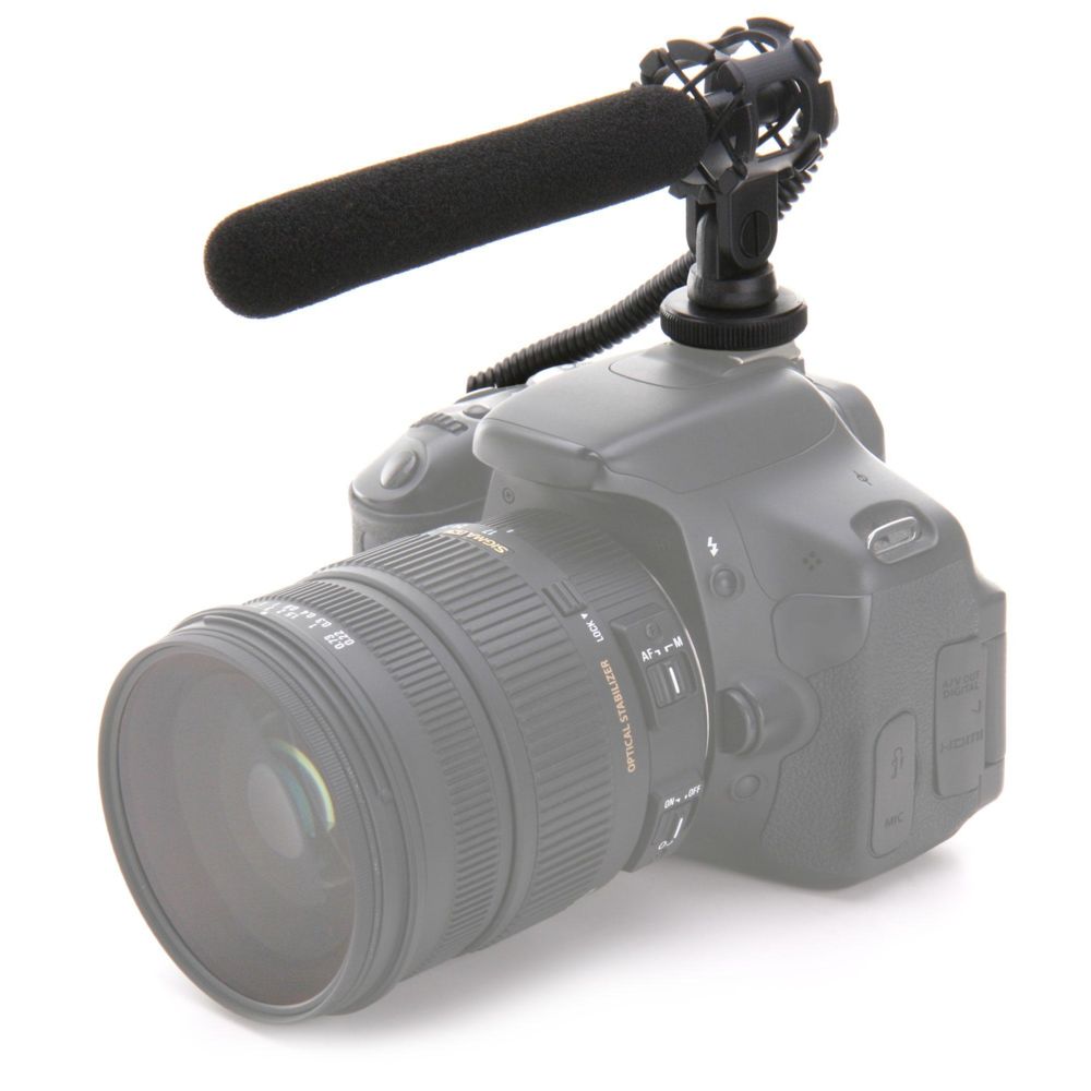 Pronomic - Pronomic SCM-500 micro directionnel à condensateur pour smartphone, caméscope et caméra DSLR - Micros studio