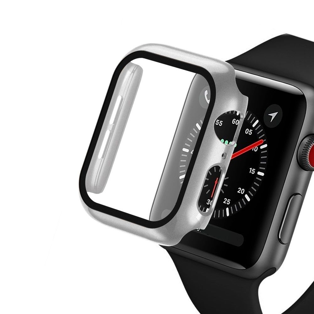 Generic - Coque en TPU cadre de placage gris pour votre Apple Watch Series 4/5 44mm - Accessoires bracelet connecté