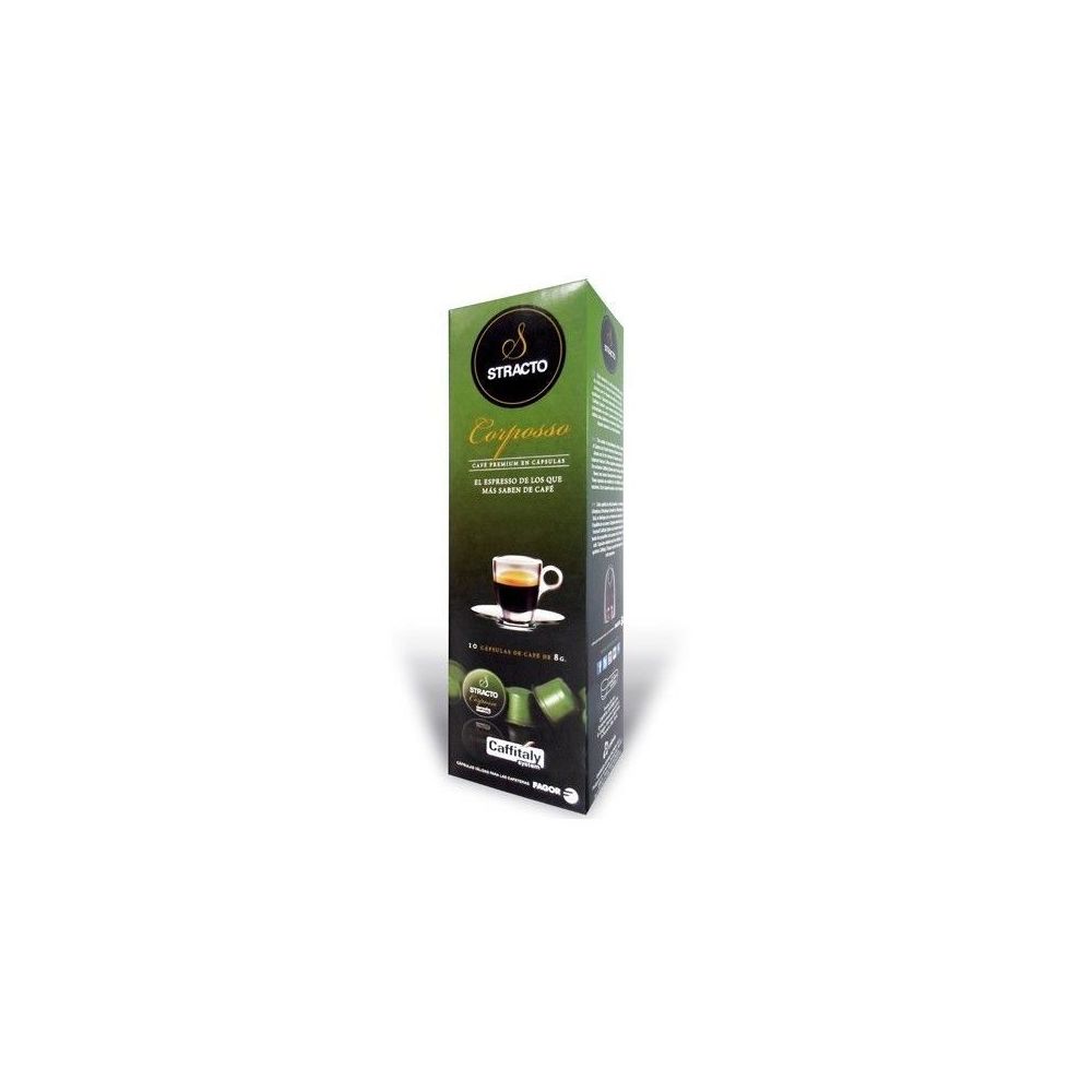 marque generique - Capsules de café avec étui Stracto 80583 Corposso (80 uds) - Dosette café