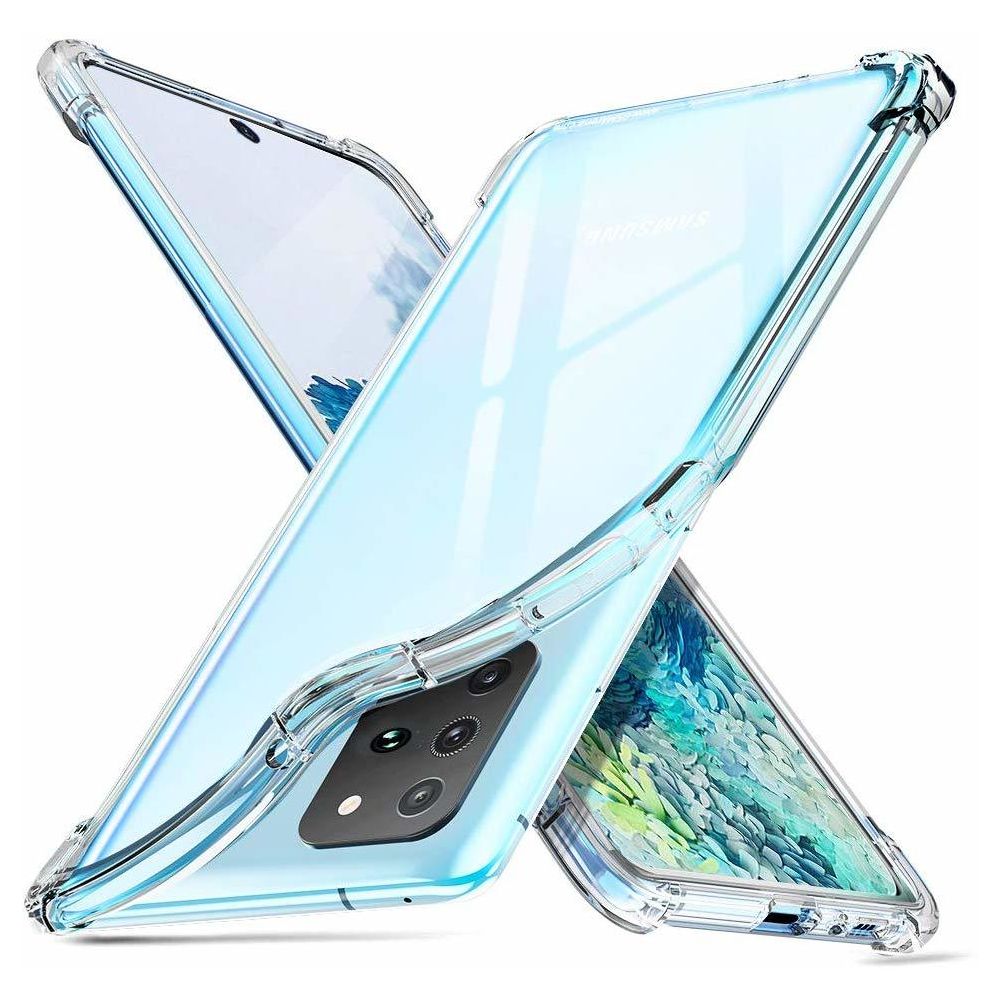 Phonillico - Coque Antichoc Silicone Transparent pour Samsung Galaxy S20 PLUS [Phonillico®] - Coque, étui smartphone