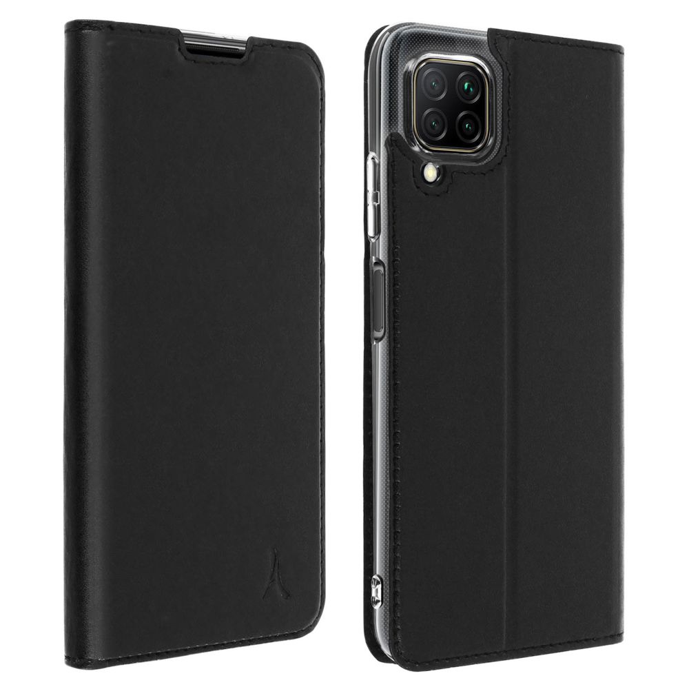 Akashi - Housse Huawei P40 Lite Étui Folio Clapet Porte-carte Support vidéo Akashi Noir - Coque, étui smartphone