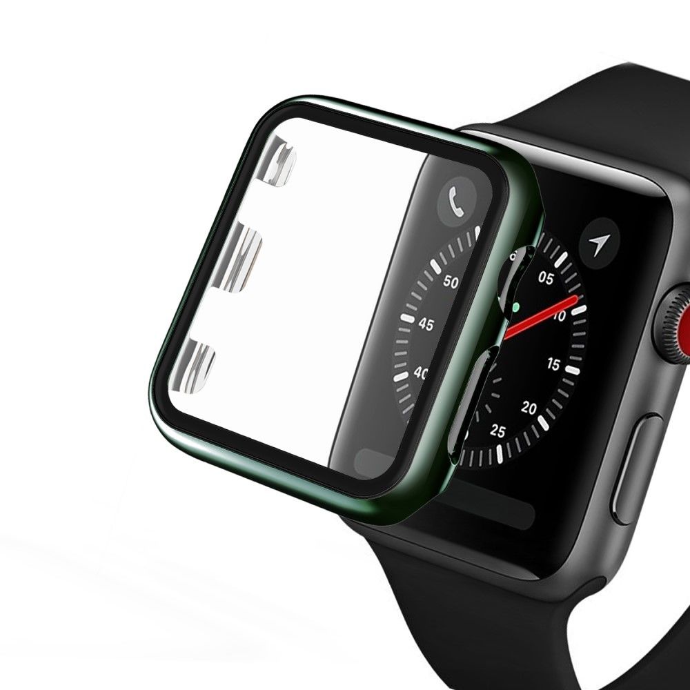 Generic - Coque en TPU cadre de placage vert pour votre Apple Watch Series 4/5 40mm - Accessoires bracelet connecté