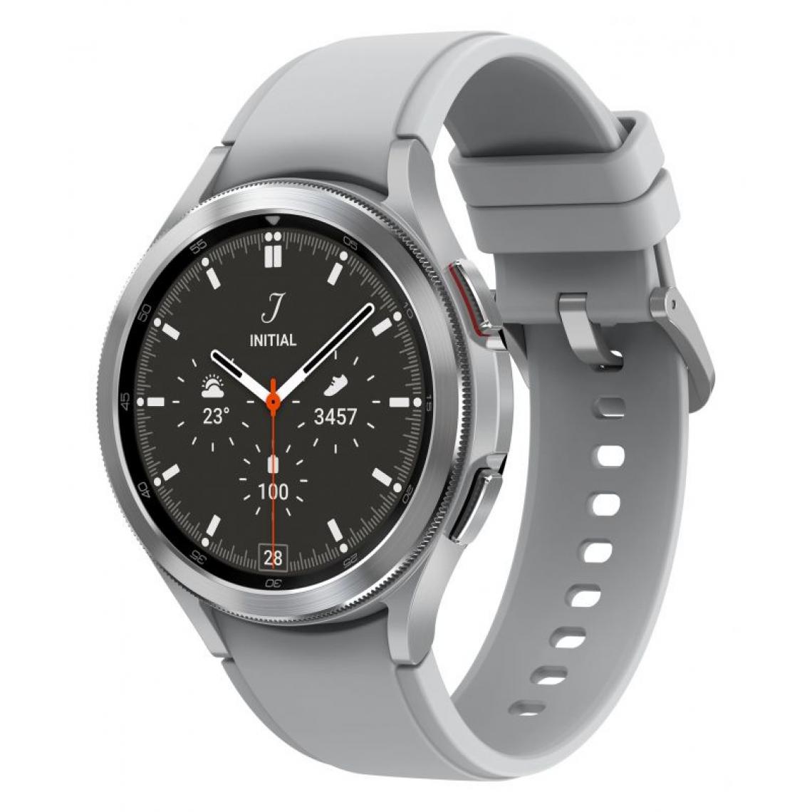 Inconnu - Samsung Galaxy Watch4 Classic 3,56 cm (1.4``) 46 mm SAMOLED Argent GPS (satellite) - Montre connectée
