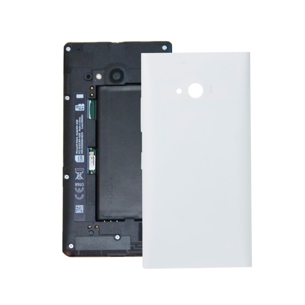 Wewoo - Coque arrière blanc pour Nokia Lumia 735 pièce détachée Batterie Couverture Arrière - Autres accessoires smartphone