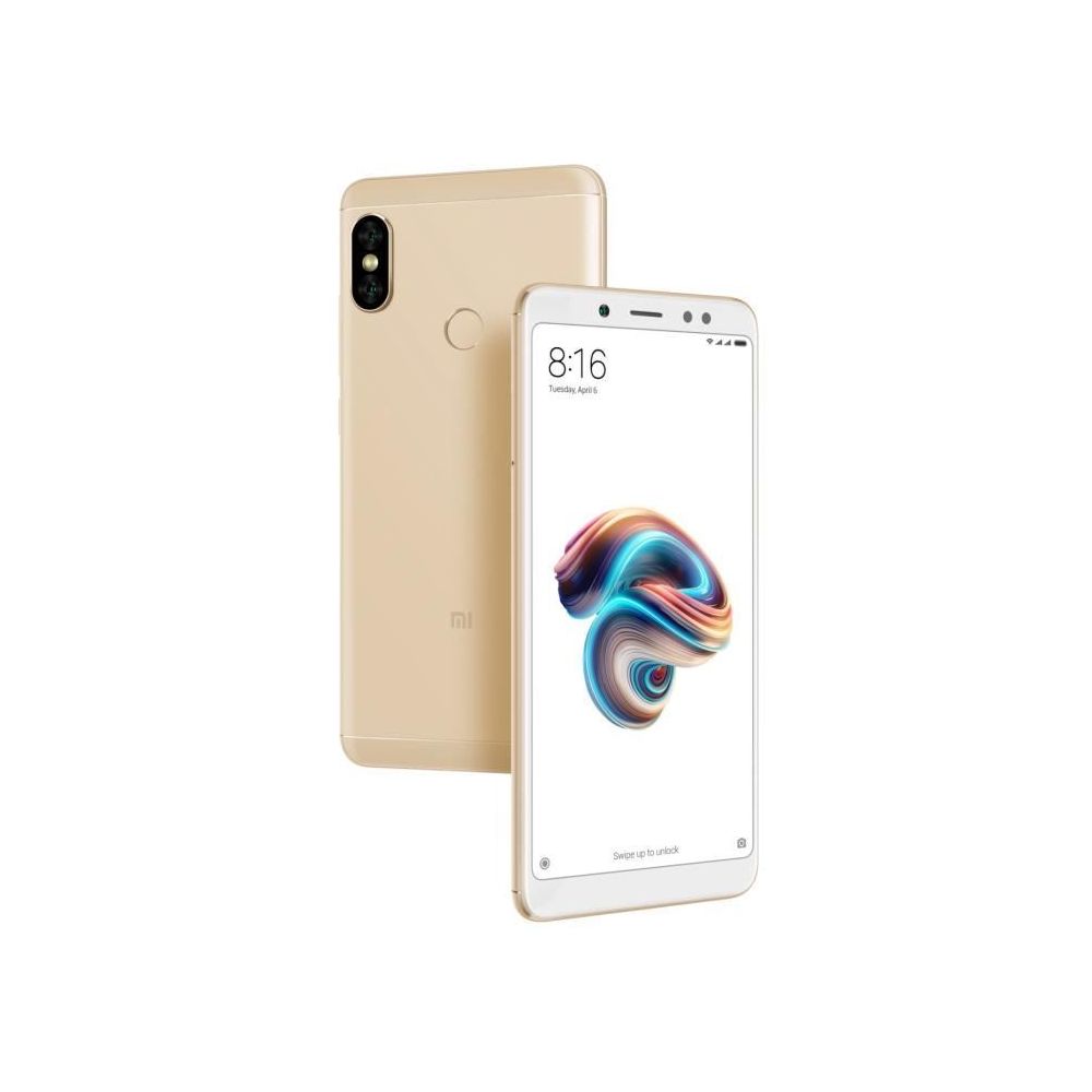 XIAOMI - XIAOMI - Redmi Note 5 - 6Go+64Go - Or - Smartphone Android