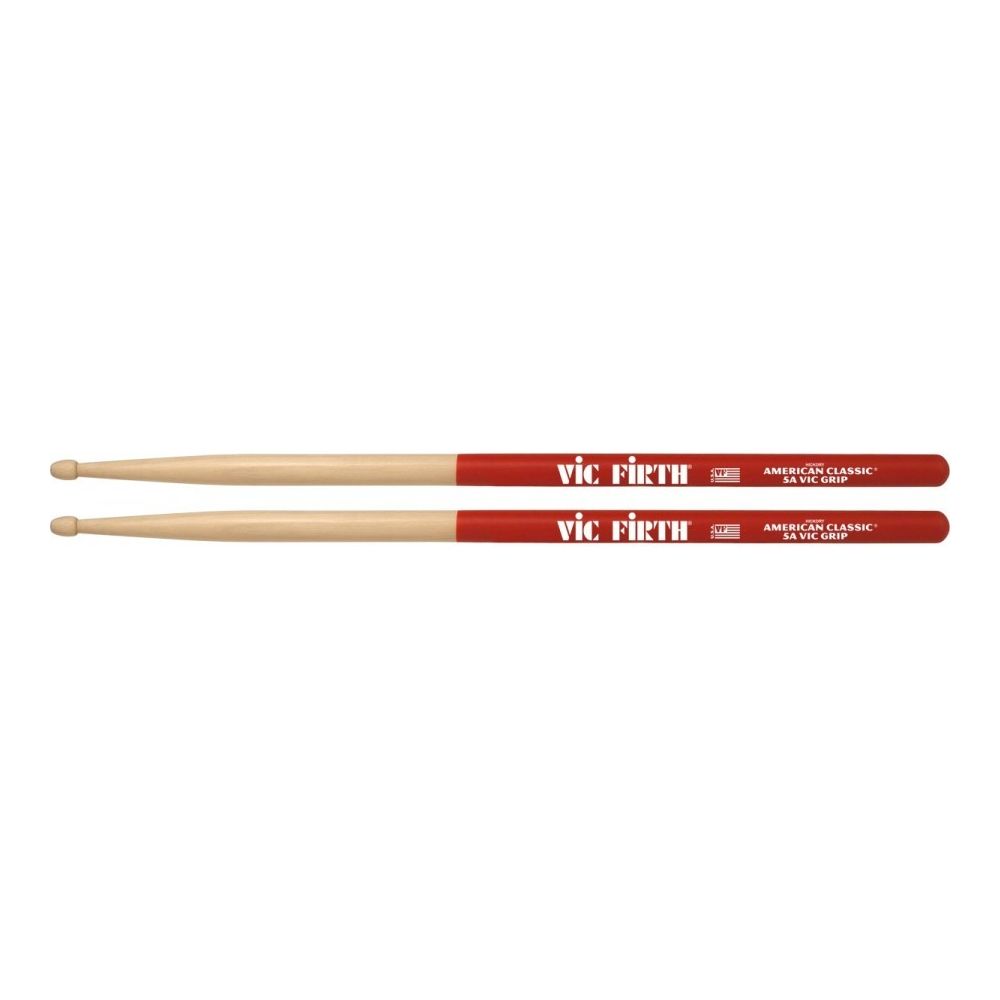 Vic Firth - Vic Firth 5AVG - American Classic Hickory avec grip - Baguettes, battes