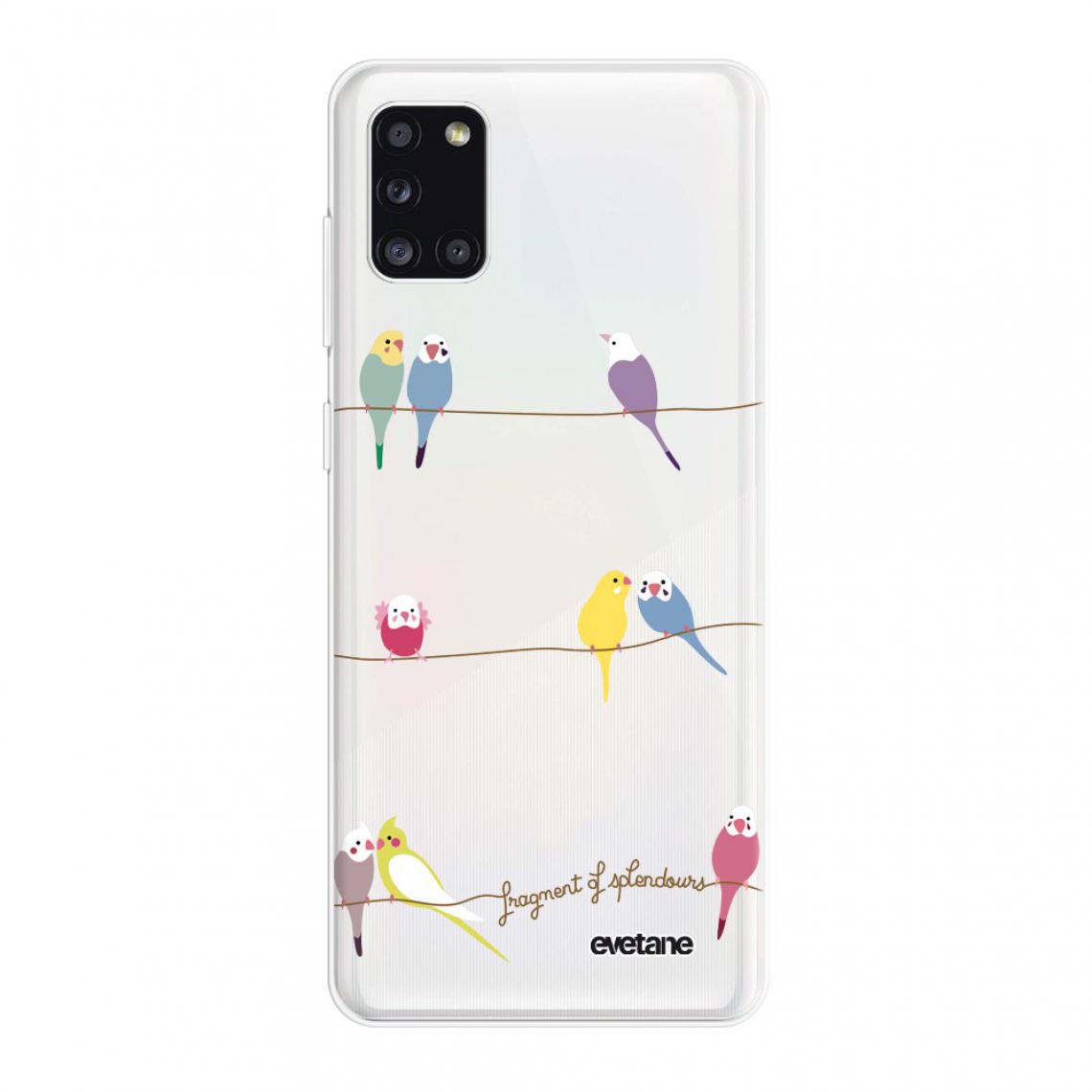 Evetane - Coque Samsung Galaxy A31 360 intégrale avant arrière transparente - Coque, étui smartphone