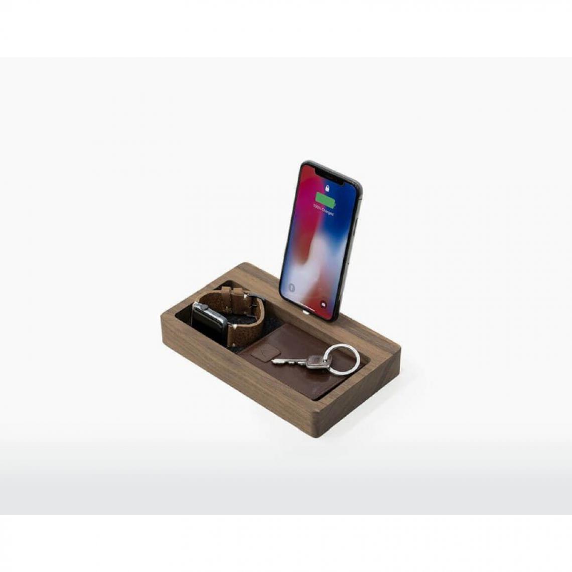 Woodenstock - Vide poche et chargeur Iphone - Chargeur secteur téléphone