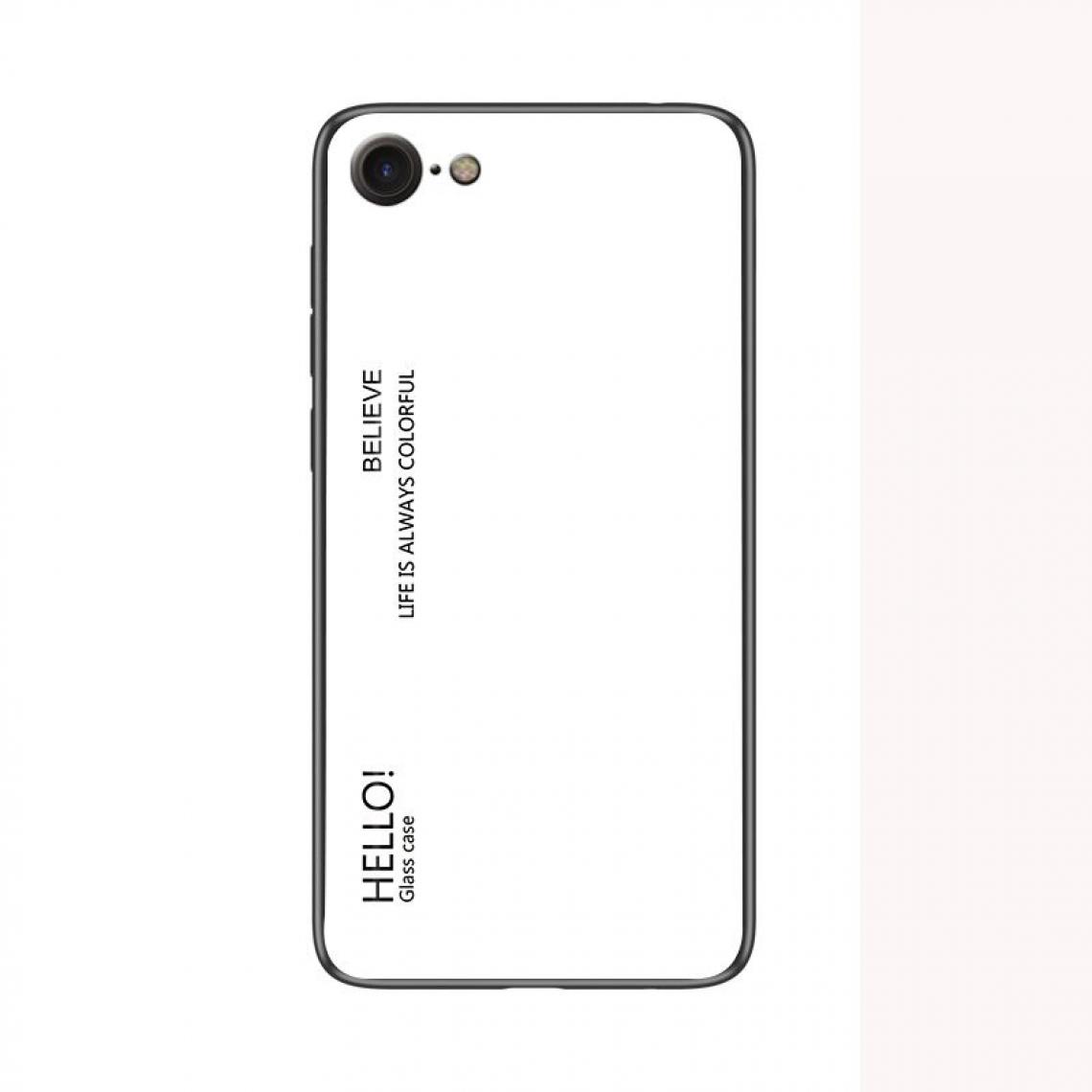 OtterBox - Housse Etui Coque de protection pour iPhone 7/8 Arriere Rigide dégradé [Blanc] - Coque, étui smartphone