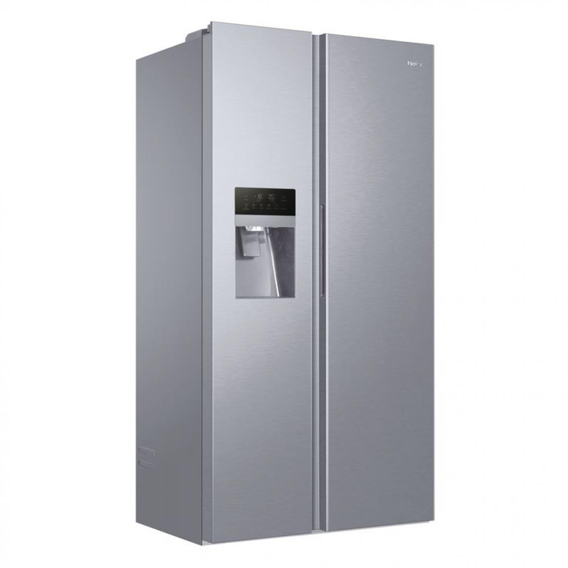 Haier - Réfrigérateur américain HAIER HSR3918FIPG 515L Silver - Réfrigérateur américain