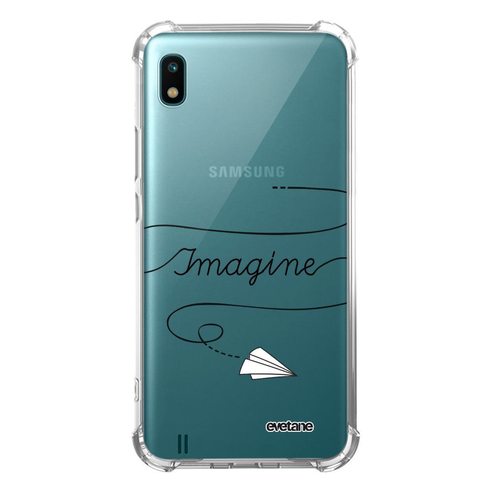 Evetane - Coque Samsung Galaxy A10 anti-choc souple avec angles renforcés transparente Imagine Evetane - Coque, étui smartphone