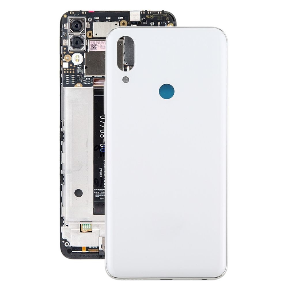 Wewoo - Capot arrière de batterie avec touches latérales pour Meizu Note 9 Blanc - Autres accessoires smartphone