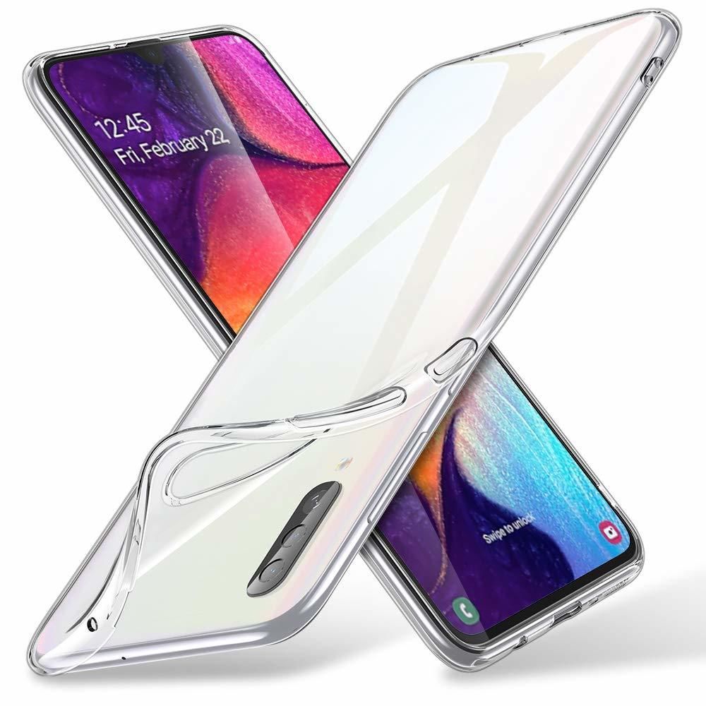 Cabling - CABLING® Coque Slim Gel de Silicone TPU pour Samsung Galaxy A50 (2019), Housse Transparente Ultra Mince Souple - Transparent - Coque, étui smartphone