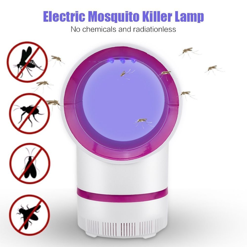 Generic - Piège à insectes d'intérieur d'insectes de mouche de lampe de moustique électrique sûr alimenté par USB - Multicuiseur