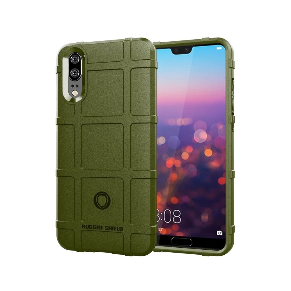 Wewoo - Housse TPU antichoc à couverture complète pour Huawei P20 (vert) - Coque, étui smartphone