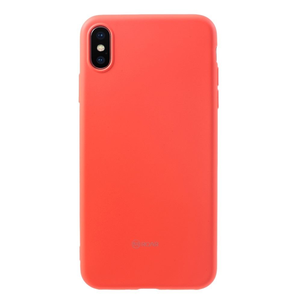 marque generique - Coque en TPU tout mat jour orange pour votre Apple iPhone XS Max - Autres accessoires smartphone