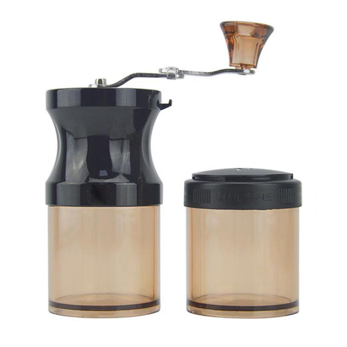 Universal - Réservoir de stockage renforcé pour broyeur à grains de café manuel Moulin à grains de café durable Outil de cuisine(brun) - Moulin à café