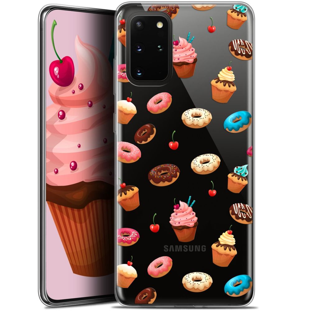 Caseink - Coque Pour Samsung S20+ (6.7 ) [Gel HD Collection Foodie Design Donuts - Souple - Ultra Fin - Imprimé en France] - Coque, étui smartphone