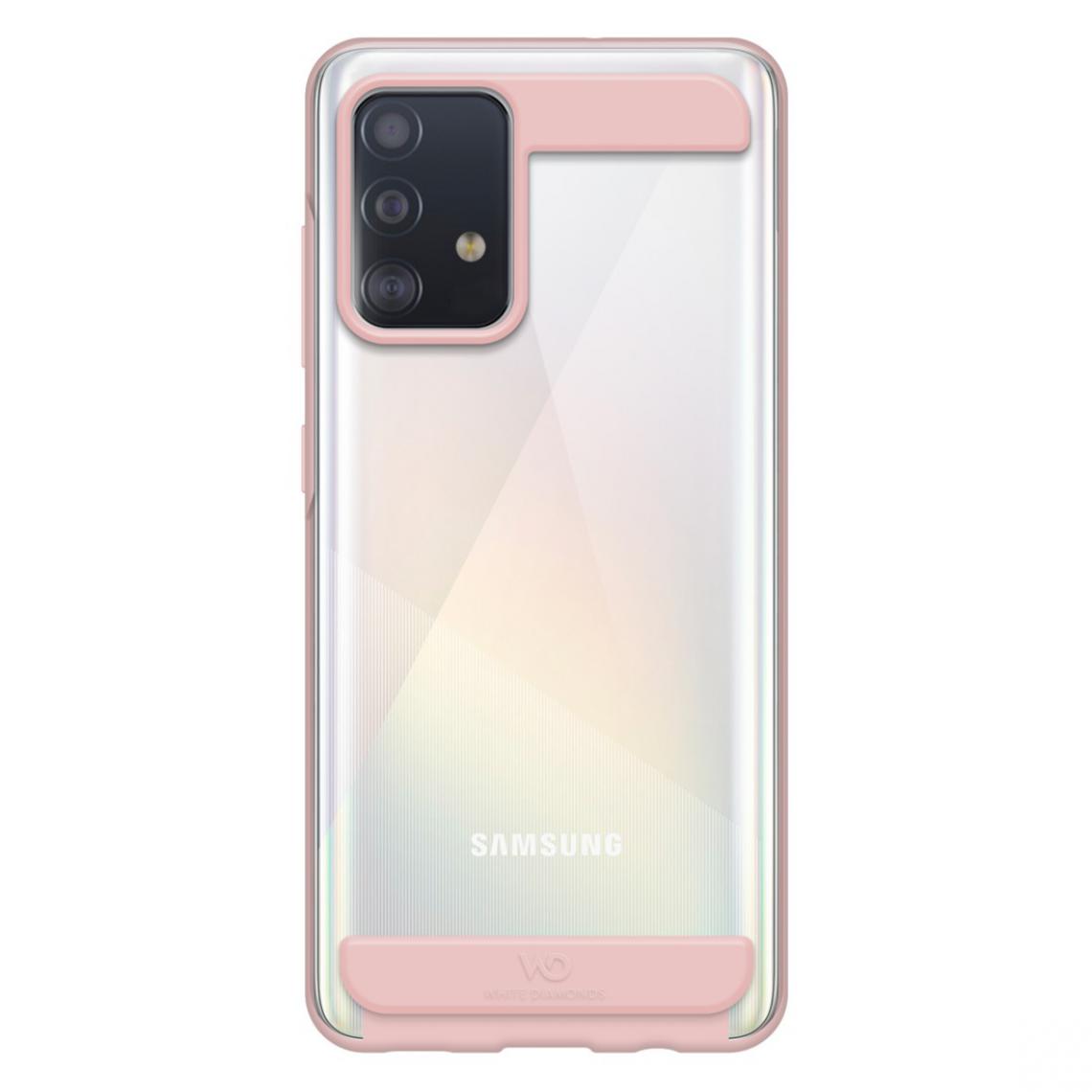 White Diamonds - Coque de protection "Innocence Clear" pour Samsung Galaxy A52 5G, or rose - Coque, étui smartphone