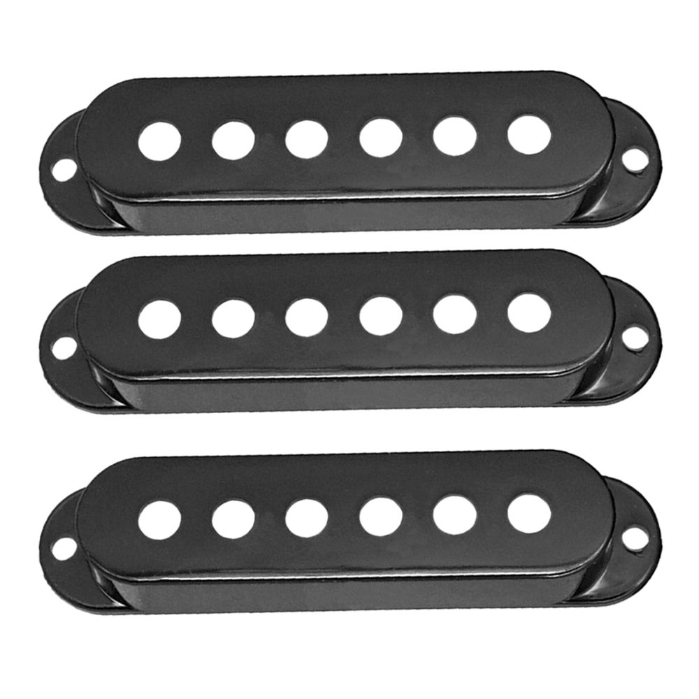 marque generique - 3pcs couvertures de ramassage de bobine simple SSS Humbucker pour guitares Fender ST SQ 50mm - Accessoires instruments à cordes